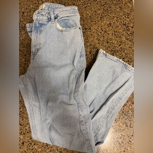 Abercrombie & Fitch women’s the 90s relaxed Jean high rise curvy size 8 short